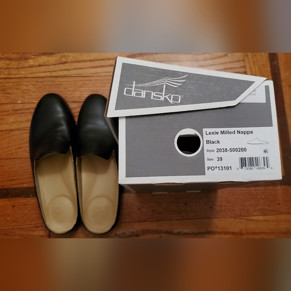 Brand New Dansko Lexie leather Mules size 39